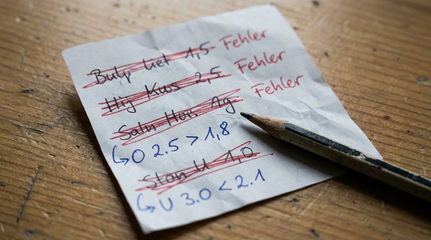 Häufige Fehler bei Feldhockey Over/Under Kombiwetten – Informationsasymmetrie und falsche Linienauswahl
