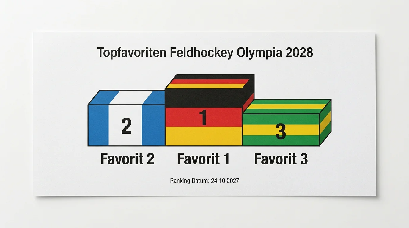 Topfavoriten Nationen Feldhockey Olympia 2028 Niederlande Australien Belgien Deutschland Quotenrelevanz
